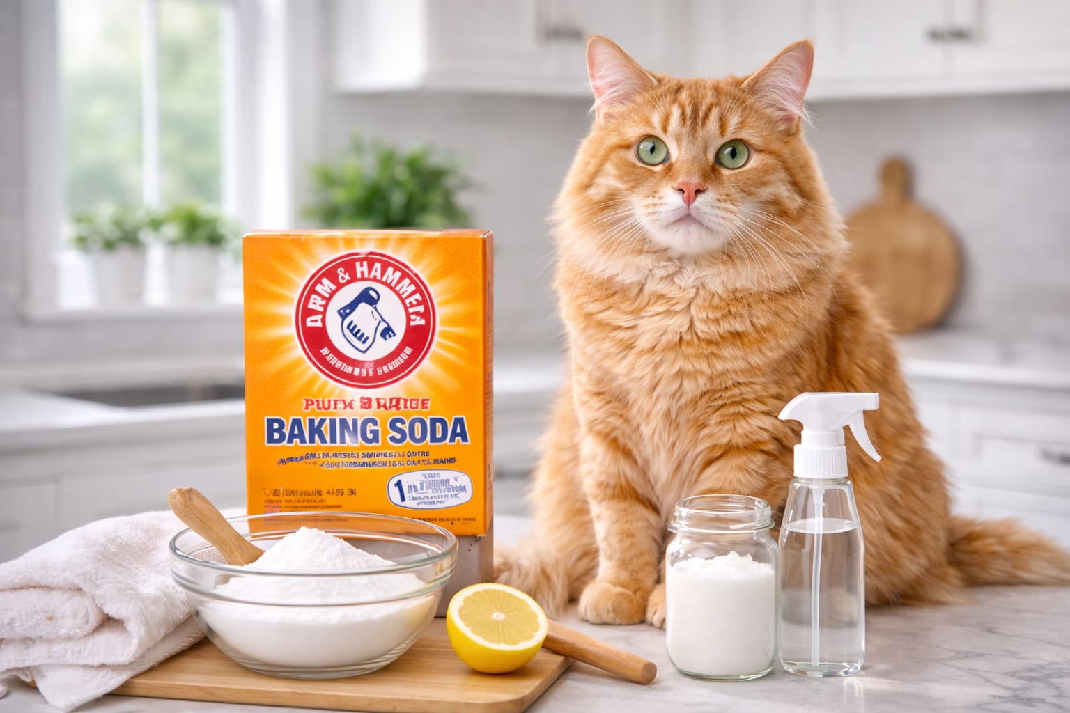 Is Baking Soda Safe for Cats