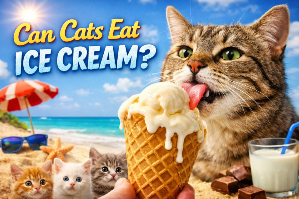 Can Cats Eat Ice Cream