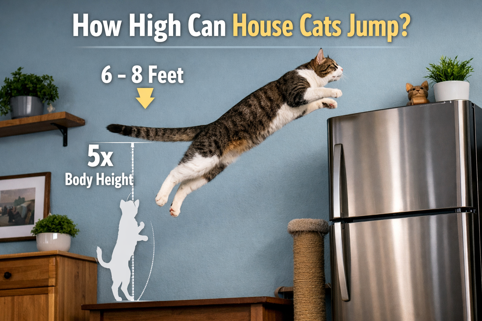 How High Can House Cats Jump