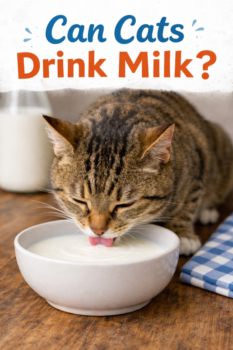 can cats drink milk