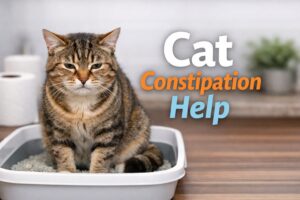 how to help with cat constipation