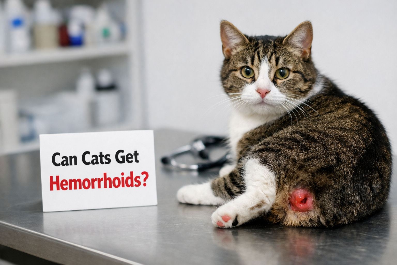Can Cats Get Hemorrhoid's? The Truth Revealed