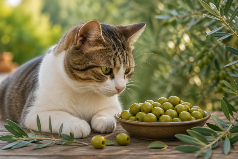 Can Cats Eat Green Olives