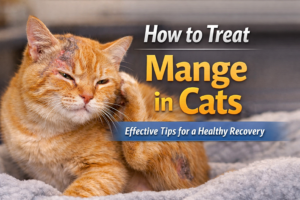 how to treat mange in cats