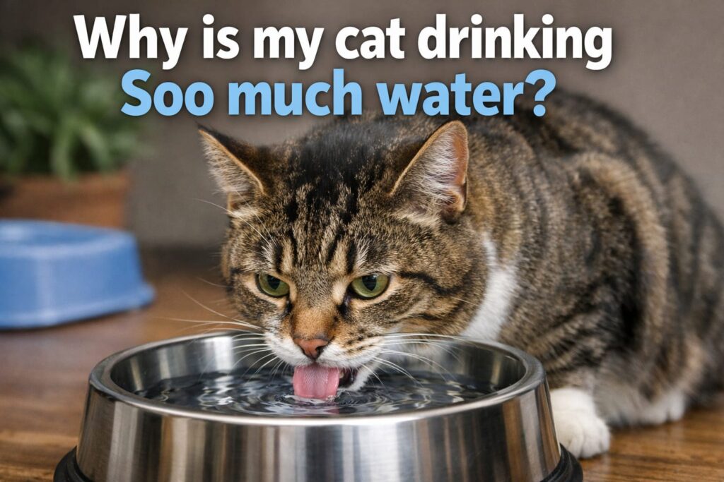 Why Is My Cat Drinking So Much Water? Hidden Causes