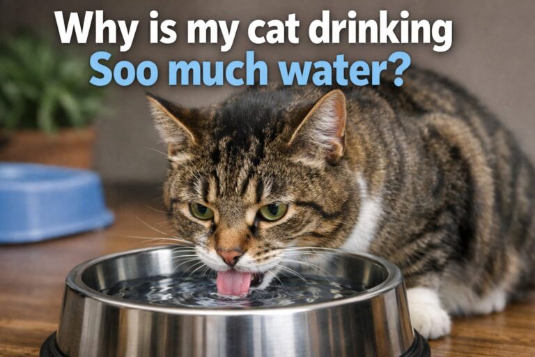 Why Is My Cat Drinking So Much Water? Hidden Causes